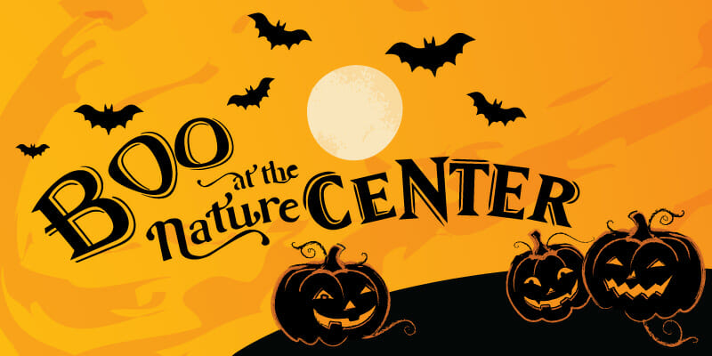Boo at the Nature Center Logo